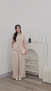 ORECCA - Pevita Blouse Atasan Wanita Tanpa Lengan Wanita