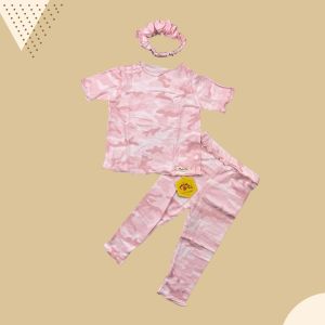 3-18 BLN SETELAN BAYI GEMPI FREE HEADBAND SCRUNCHIE SETELAN BAYI PEREMPUAN PREMIUM by MYBEE (SNI)