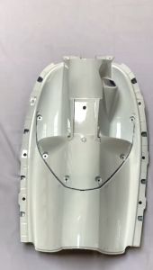 Cover Inner Lower Legshield Dek Kunci Kontak Scoopy Karbu 2008-2012