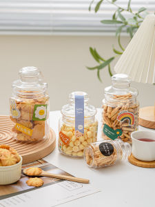 Sealed Plastic Cookie Biscuit Storage Container Snowflake Candy Nougat Chocolate Snacks Kitchen Baking Supplies Packaging Box