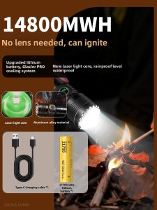 PATGEAR | High Brightness Rechargeable Ignition Flashlight