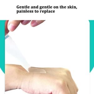5Pcs Hydrocolloid Adhesive Dressing Wound Dressing Thin Patches Wound