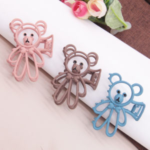 Adorable Strawberry Bear Claw Clip: Korean Style Fashion Jewelry