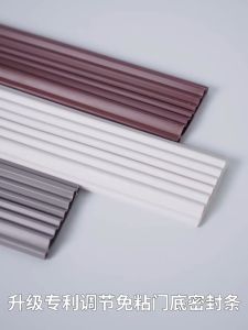 SG [READY STOCK] Upgrade 96CM Door Seal Wave PVC Doorstopper Soundproof Strip Dust Blocker Inserted Sealing Gap Bottom Under Door Sealing Strip