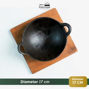 PANMAA Cast Iron Hot Plate Steak / Piring Wajan / Wok (17 cm) Piring Wajan Besi Cor 17 Cm Wok Non-Stick Untuk Steak - Lazada