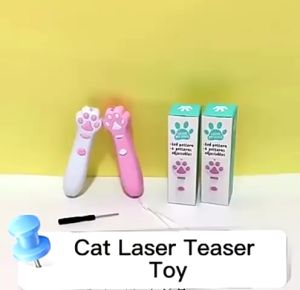 Pet Toy Cat Laser Stick Batang Mainan Interaktif Kucing Anjing LED Laser 6 Motif Bentuk Karakter