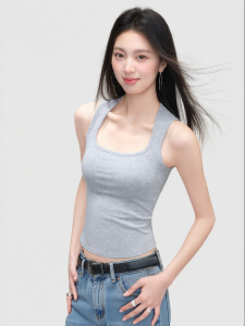 Secret World | Wide Strap Bra Padded Vest for Underwear and Outerwear Womens Top