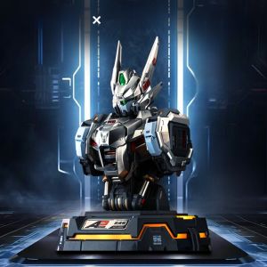 Limited Edition Gold Plated Lake Knight Mecha Figure Collectible Model Desk Decoration Male Christmas Gift Moshitoys