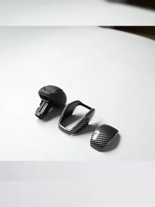 For Toyota Highlander Kluger XU70 Hybrid 2020 2021 2022 2023 2024 2025 ABS Car Gear Shift Knob Head Cover Trim Sticker Case