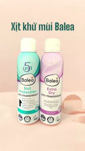 Xịt Khử Mùi Dưới Cánh Tay Balea Anti-Transpirant 48-72H Khô Thoáng Không Cồn Vegan Nội Địa Đức