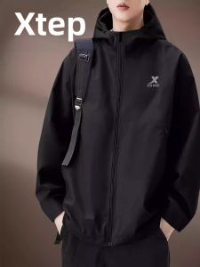 XTEP | Áo Khoác Hai Lớp Chống Thấm Nước Chống Gió Cách Nhiệt