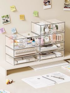 Transparent Drawer Type Storage Box Acrylic