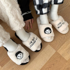 XIXITIAO | Non-slip Warm Stylish Cotton Slippers