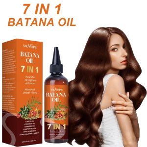 120ml Batana Oil Hair Care 7 IN 1 Repairs Damaged Hair Strengthening Volumzing Hair Promotes Shiny Batana Oil for Hair Growth