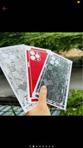 MIẾNG DÁN SKIN FULL LƯNG VIỀN VÂN NỔI MẠCH ĐIỆN DÀNH CHO IPHONE VÀ CÁC DÒNG MÁY KHÁC