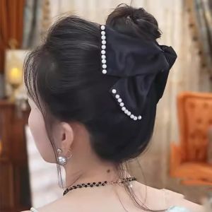 Laanyi New 2024 Fairy Tale Multi-Layer Butterfly Knot Hair Claw Clip on Volumizing Hair Accessory Korean Style Fashion Jewelry