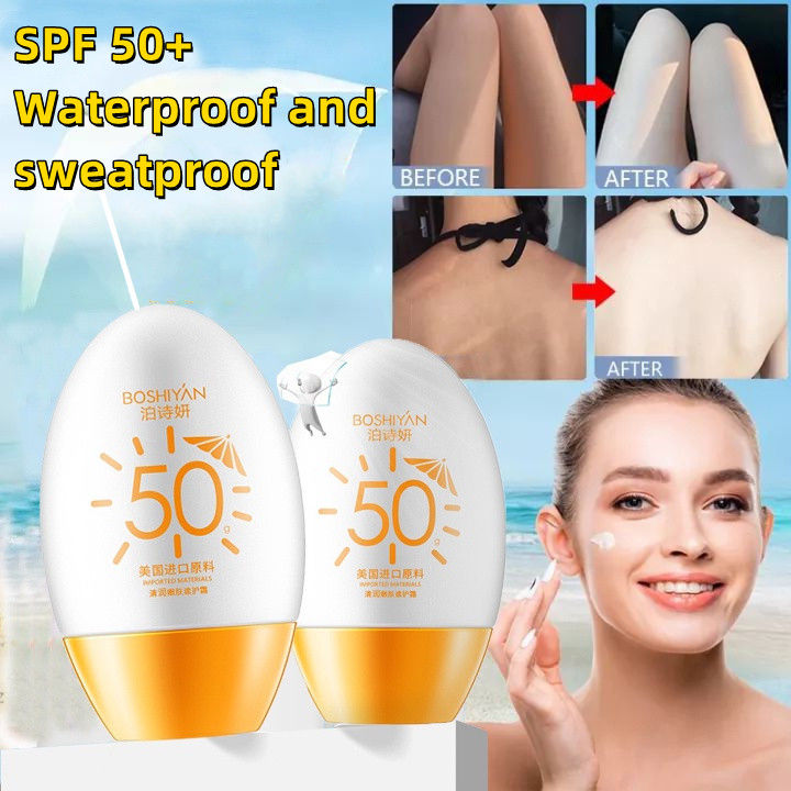 Sunscreen for face spf 50 Sun block whitening cream for face and body