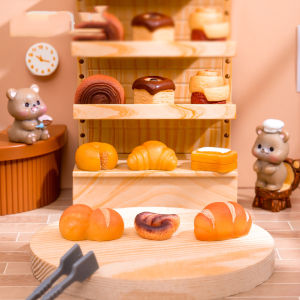 Mô Hình Bánh Mì Bánh Ngọt Thực Tế Micro Landscape Miniature DIY Trang Trí Phụ Kiện Đồ Chơi Thực Tế Đồ Trang Trí Nhà Hiện Đại Tối Giản