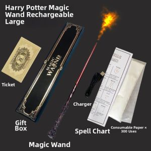 JIXIN | Light-Up Fire-Spraying Magical Wand Toy