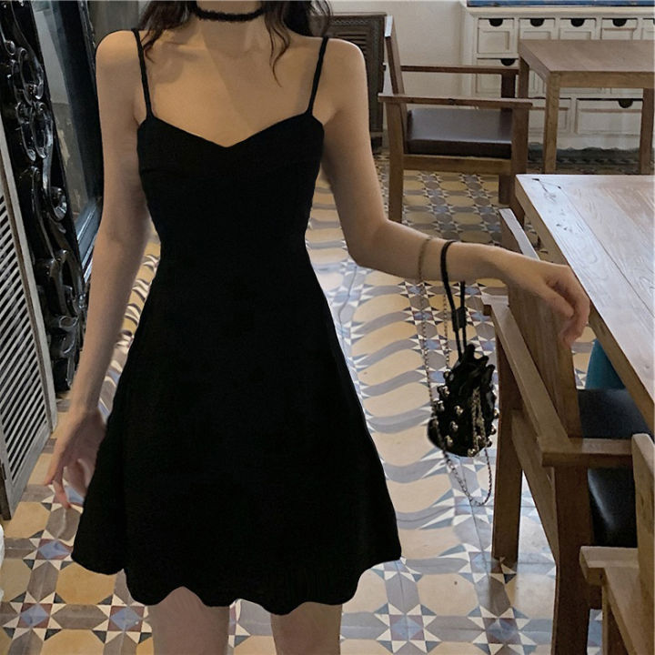 white dress off shoulder dress jumper dress beach dress summer outfit women  mini dress plus size dress for women beige dress dress korean style black  dress sexy dress for women body fit - Lazada | ...