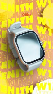 Olike Zenith W15 Smartwatch 2.01\" Bluetooth Call IP68 Modern Style Watch Face