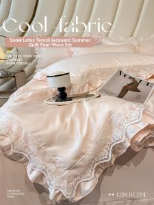 susan | Luxurious Silky Thin Summer Cooling Quilt