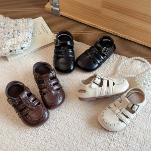 Kids Hollow Out Buckle Strap Sandals