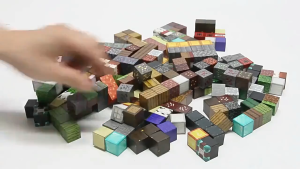 Mainan Blok Magnetik Anak 4D Cubes Puzzle Bangun DIY 3D | Balok Susun Magnet Bangunan Edukasi Kreatif