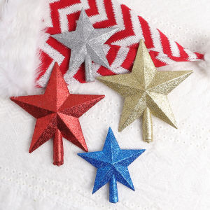 Christmas Decorations Star Christmas Tree Top Ornament for Home Decor Xmas Navidad New Year 2026 Party Supplies Decor Accessory