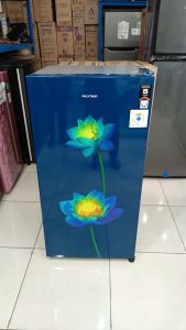 Kulkas 1 Pintu POLYTRON PRB 179 B/R 170 Liter Metal Door Semi Defrost