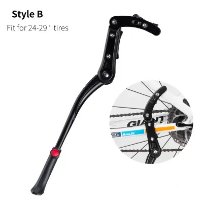ROCKBROS Bicycle Kickstand Parking Cycling Adjustable MTB Road Racks Bike Support Side Kick Stand Foot Brace Accessories