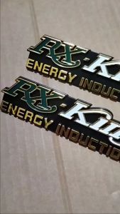 Emblem Box Aki RXK & RX King Induction Energy Hijau