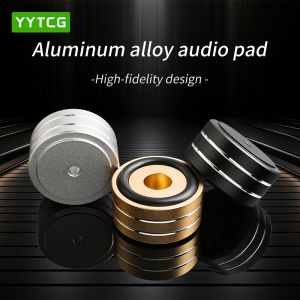 Speakers Spike Pads With Non-Slip Rubber Rings Applicable to Speakers Subwoofers Home Theater Turntable DAC Feet Pad