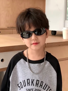 MENSPE แว่นกันแดดเด็กแฟชั่นแว่นกันแดดเด็กแว่นกันแดดโพลาไรซ์ TPEE แว่นกันแดด UV 400 เดินทางขี่จักรยานปีนเขาขี่แว่นวิ่ง