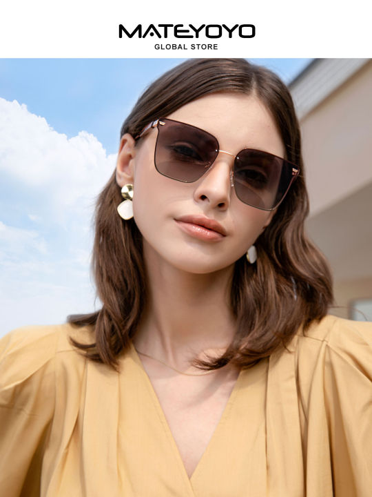 MATEYOYO Fashion Women Sunglasses Polarized Korean Style Anti