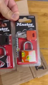 Ổ Khóa vali Master Lock 9130 DPSP thân kẽm 30mm 2 chìa răng cưa - MSOFT