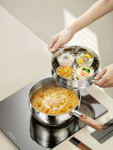 DUMIK | Multifunctional Titanium Coating Free Baby Cooking Pot