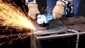 MAKITA Cordless Angle Grinder Cordless Grinder Portable Cutting Polishing Brushless Grinder Machine