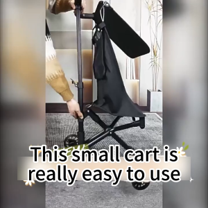 doudou Baby Portable Travel Stroller - One-Key Fold Lightweight with UV Sunshade & Breathable Fabric