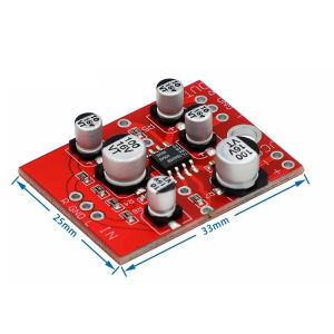 [ZY]1Pc AD828 Stereo Preamp Power Amplifier Board DC 5V-15V 12V Preamplifier Module For DIY Audio Modification[ZY]