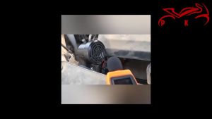 Còi Loa phát âm thanh chó gầm sủa gâu gâu DC12V-80V chung nguồn dùng cho xe máy xe ô tô xe tải cảnh báo báo động
