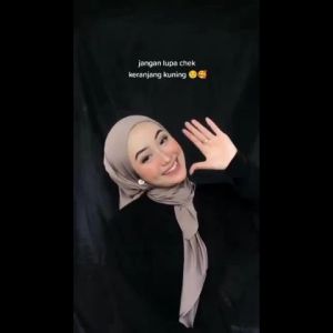 Hijab Segitiga Instan Jersey Super Premium