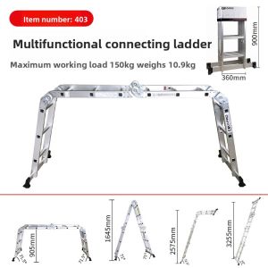 Kapro | Adjustable Aluminum Stepladder