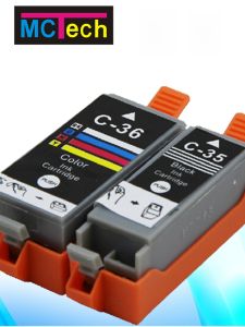 Hộp Mực Canon PGI-35BK 36C Có Chip Tương Thích Với Máy in Đa Chức Năng Canon iP100 Mini260 320 Máy in Đen Trắng Máy in Laser