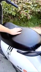 หุ้มเบาะ รถมอไซค์ ผ้าคลุมเบาะ หนังหุ้มเบาะ สำหรับ กันน้ำ กันฝน รถมอไซค์ทั่วไป หนังหุ้ม หุ้มเบาะ