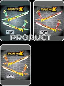 Sticker Variasi Honda FIZ R & Desain Stylish FZ 106