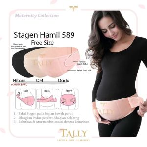 Korset Hamil Stagen Penyangga Perut Ibu Hamil Tally 589- Cokelat Muda | Korset Ibu Hamil Tally | Stagen Wanita Hamil Penyangga Perut | Pregnancy Belt | Pakaian Dalam Wanita | ALFA MABRUK