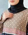 Gamis Rayon Premium / Humaira Dress, Katun Rayon Premium Busui Friendly LD 110cm Fit to XL. 