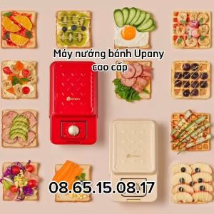 Máy nướng kẹp bánh mỳ Xiaomi Upany - có hẹn giờ tặng pan waffle