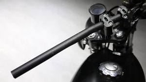 Jam Tempel Motor Anti Karat Handlebar Clock Stainless Steel